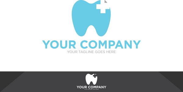 لوگوی دندانپزشکی وکتور پزشکی دندانپزشکی الگوی لوگوی دندانپزشکی