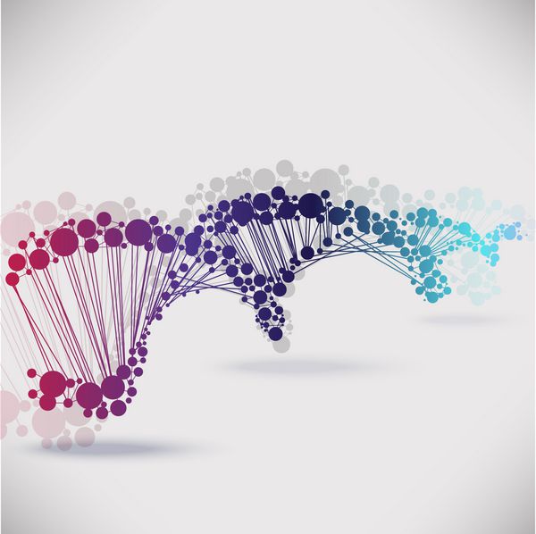 DNA شبکه هندسی انتزاعی محدوده مولکول ها