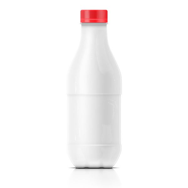 قالب بطری پلاستیکی شیر سفید