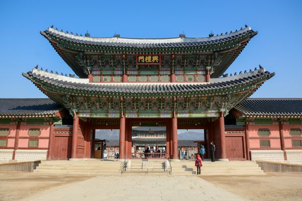 کاخ Gyeongbokgung در سئول کره جنوبی