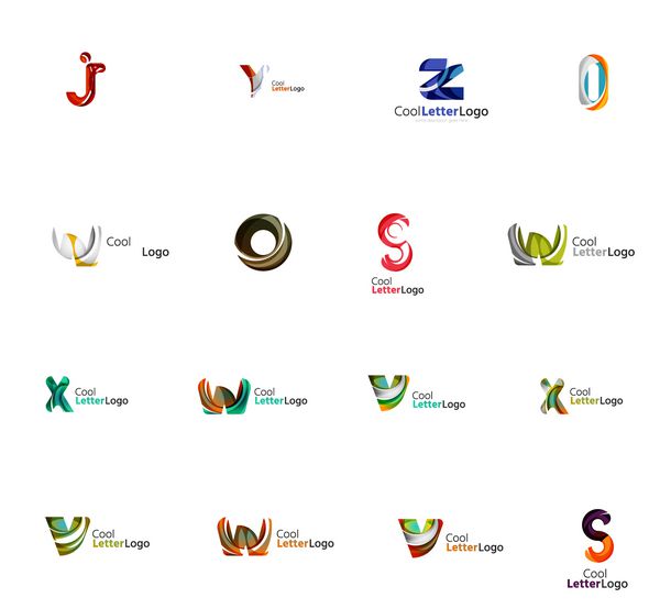 مجموعه ای از ایده های جهانی آرم شرکت مجموعه نمادهای تجاری