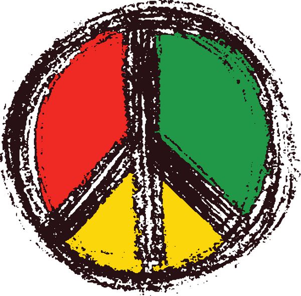 نقاشی نماد صلح