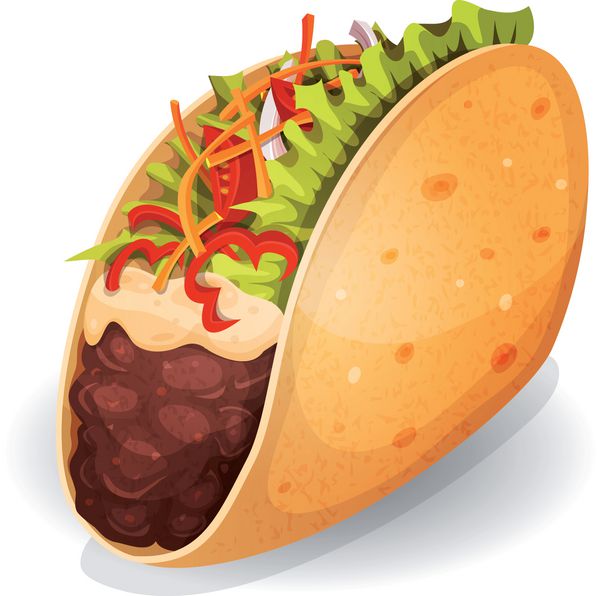 نماد Tacos مکزیکی