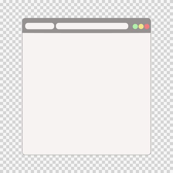 پنجره های ساده مرورگر در پس زمینه جالب