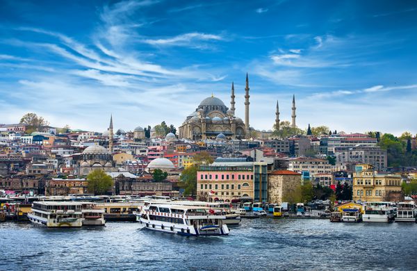 استانبول پایتخت ترکیه شهر توریستی شرقی