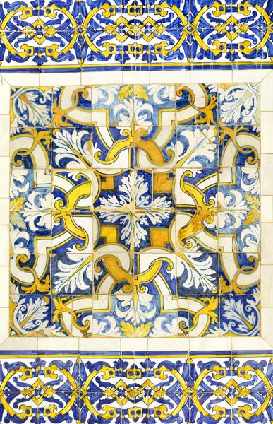 Azulejo - پس زمینه کاشی و سرامیک پرتغالی