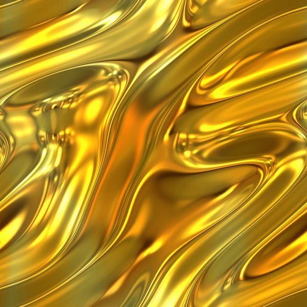 بافت مایع طلای مذاب که به صورت یکپارچه کاشی می شود