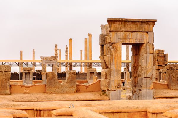 ویرانه های شهر باستانی تخت جمشید ایران میراث جهانی یونسکو