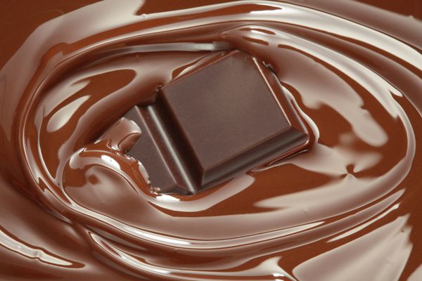 شکلات ذوب شده شکلات ذوب شده چرخش شکلات