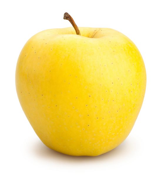 سیب های زرد جدا شده