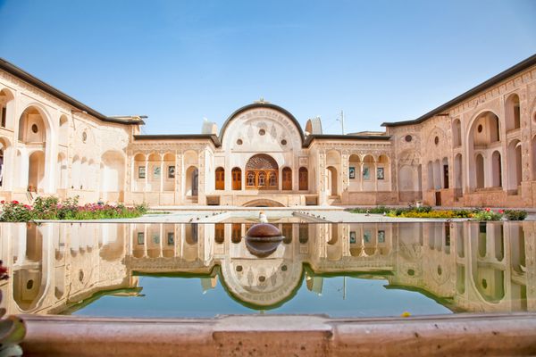 خانه قدیمی تاریخی در کاشان ایران