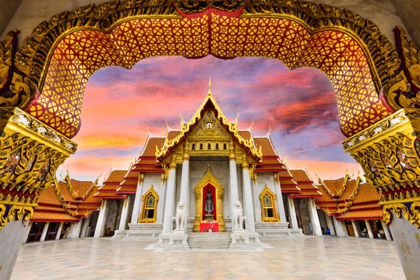 معبد مرمر بانکوک تایلند