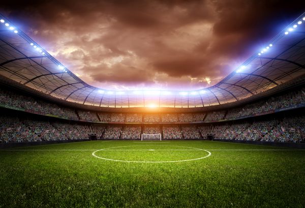 عکس زمین فوتبال خفن