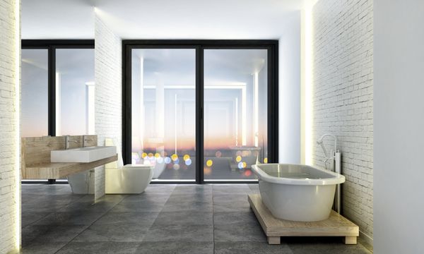 طراحی داخلی حمام مدرن