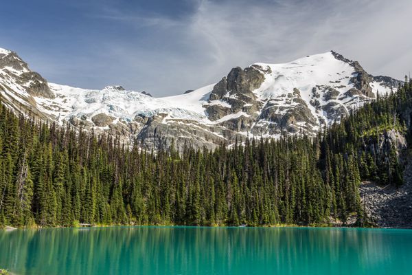 دریاچه میدل ژفر پیش از میلاد کانادا دومین دریاچه از سه دریاچه در یک پیاده روی زیبا