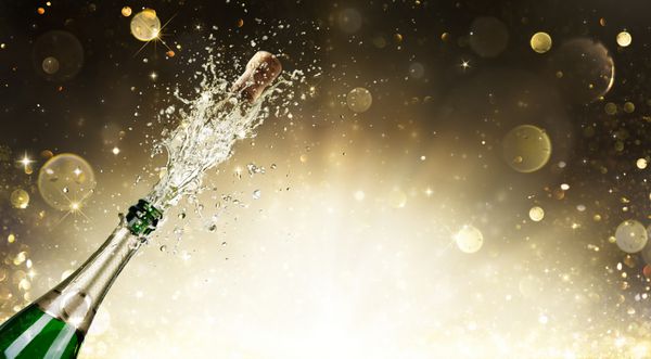 انفجار شامپاین - جشن سال نو