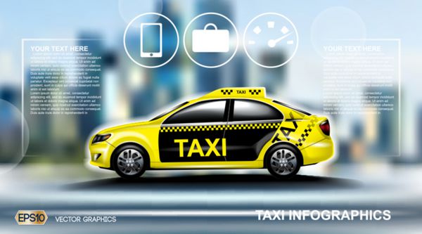 اینفوگرافیک واقعی ماشین تاکسی پس زمینه شهر شهری برنامه آنلاین تاکسی تلفن همراه رزرو کابین مفهوم کسب و کار تجارت الکترونیک ناوبری نقشه وکتور دیجیتال