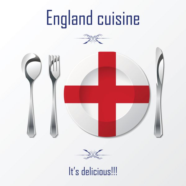 کارد و چنگال غذاهای انگلیسی