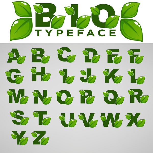 تایپ بیو برای ترکیبات حروف اکو و ارگانیک شما