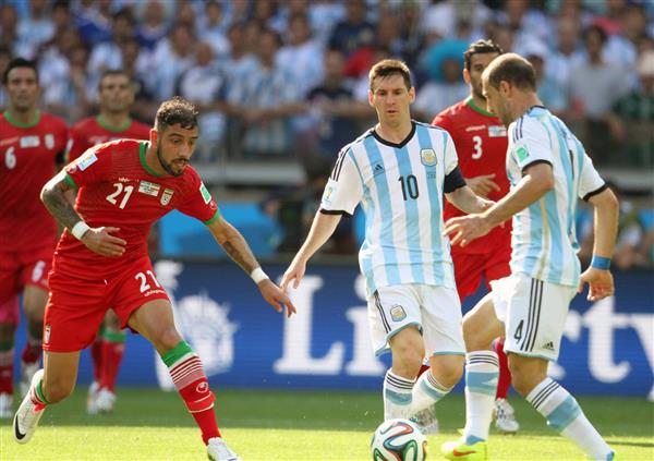 بازی تیم ملی ایران و آرژانتین در جام جهانی فوتبال