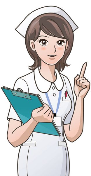 پرستار جوان با اشاره انگشت تا هدایت اطلاعات با تخته جدا شده بر روی زمین پشت سفید برش نقاب در فایل EPS استفاده شده است