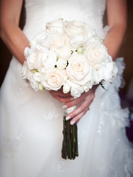 زیبا عروسی دسته گل دست عروس