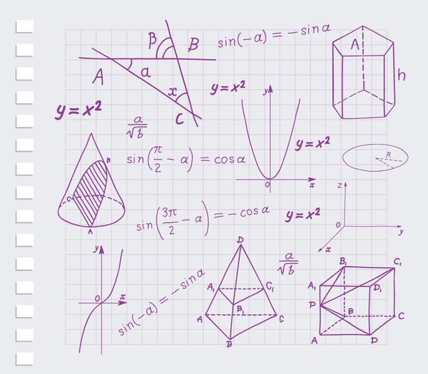 ریاضیات - طرح های اشکال هندسی