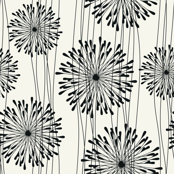 الگوی بردار بدون درز با نقاط بافت تکراری مدرن چاپ فانتزی با گلهای تلطیف شده