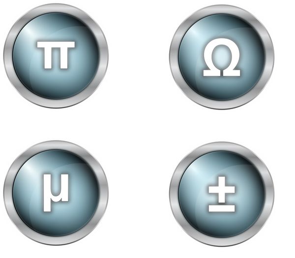 نمادهای لوکس به عنوان دکمه در طراحی متال