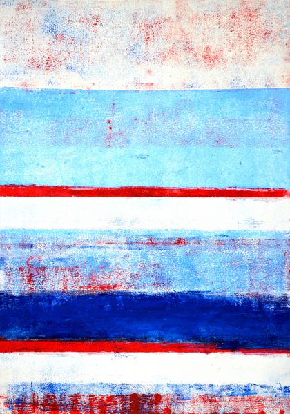 قرمز سفید و آبی نقاشی آثار هنری