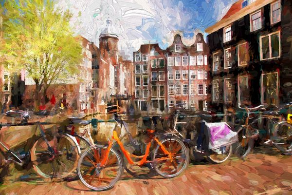 شهر آمستردام در هلند آثار هنری در سبک نقاشی
