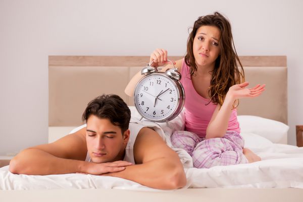 درگیری خانوادگی با شوهر همسر در رختخواب