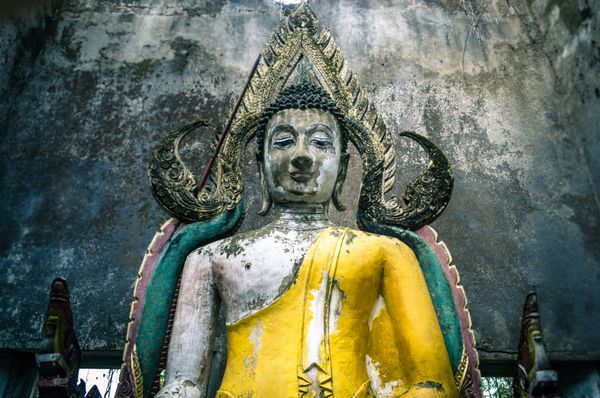 مجسمه بودا Sangklaburi Kanchanaburi تایلند