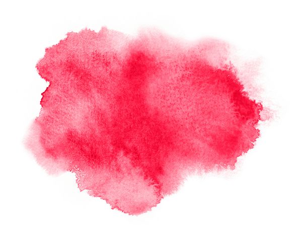 رنگ آبرنگ قرمز با شستن بافت آبرنگ برای روز یا عروسی