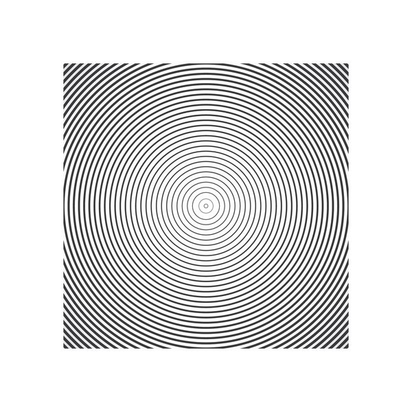 عناصر دایره ای غلیظ تصویر برداری برای موج صوتی حلقه سیاه و سفید هدف چرخش دایره سیگنال ایستگاه رادیویی مرکز مینیمم شعاعی شعاعی خط انتزاعی خطی