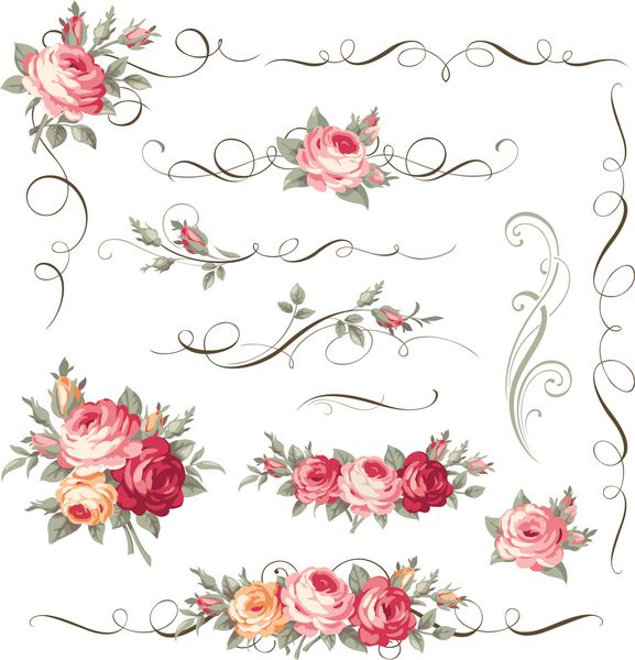 تزئین گل با طلا و جواهرات گلدار برای دکوراسیون صفحه گلدار گلدار بردار