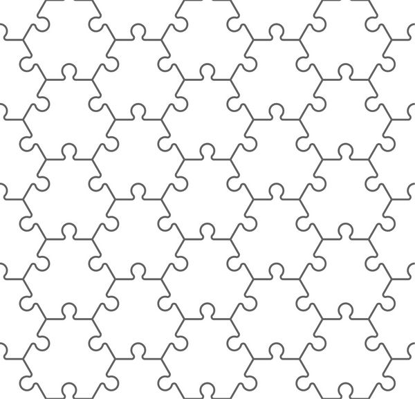 الگوی پازل بدون درز شش گوش شطرنجی قطعه قطعه تصویر زمینه قالب ارائه بنر بنر