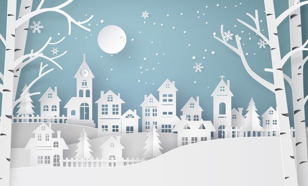  عکس برف و کریسمس