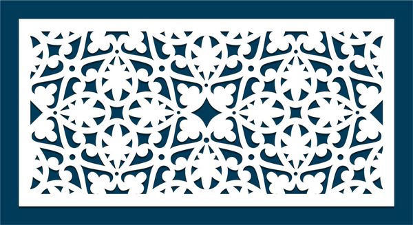 پانل برش لیزری طرح برش لیزری الگوی الگو برای دکوراسیون پس زمینه گل های تزئینی برای طراحی دعوت عروسی کارت های تبریک کاغذ دیواری