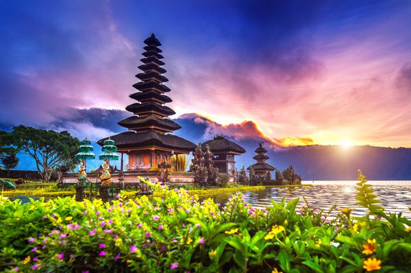معبد pura ulun danu bratan در بالی اندونزی