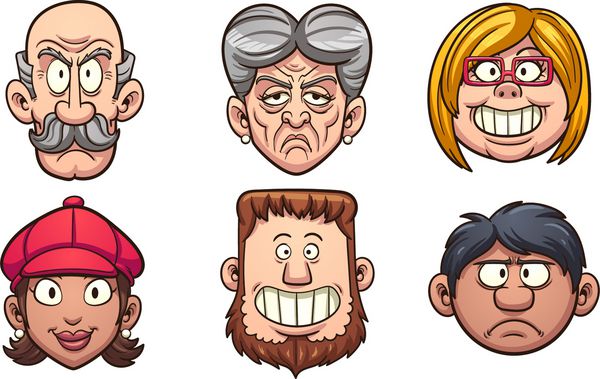 Cartoon people