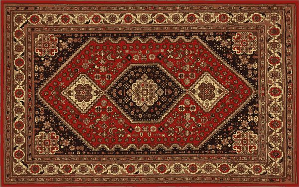 فرش ایرانی بافت بردار قبیله ای