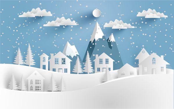  عکس برف و کریسمس