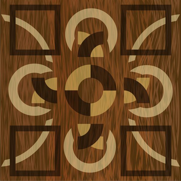 تزئینات چوبی الگوهای نور و تاریک چوب روکش هندسی بافت هندسی قالب تزئینات چوبی EPS 10 بردار