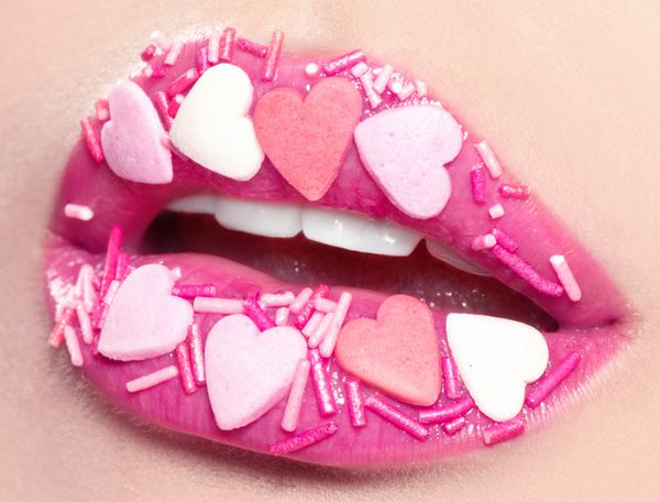 Hearts sweet makeup Valentine