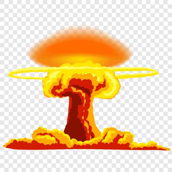 انفجار هسته ای با گرد و غبار