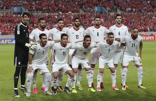 تصویر با کیفیت از تیم ملی فوتبال ایران