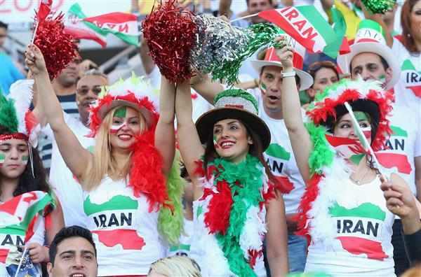 طرفداران تیم ملی فوتبال ایران در جام جهانی