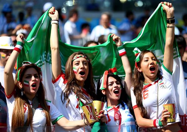 خوشحالی هواداران تیم ملی فوتبال ایران در جام جهانی روسیه 2018