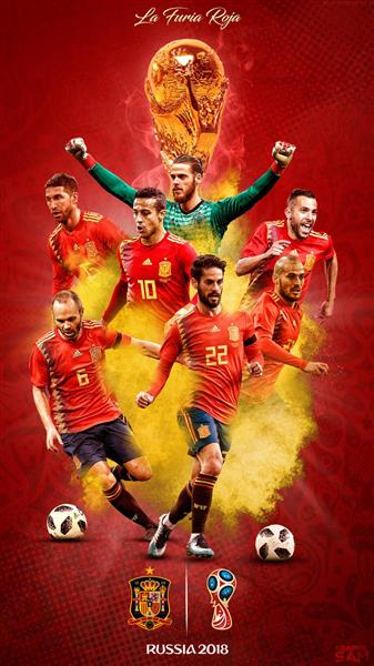 تیم اسپانیا حضور در جام جهانی